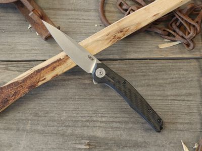Zero Tolerance 0707 3.5" Frame Lock / Carbon Fiber / Stonewash 20CV