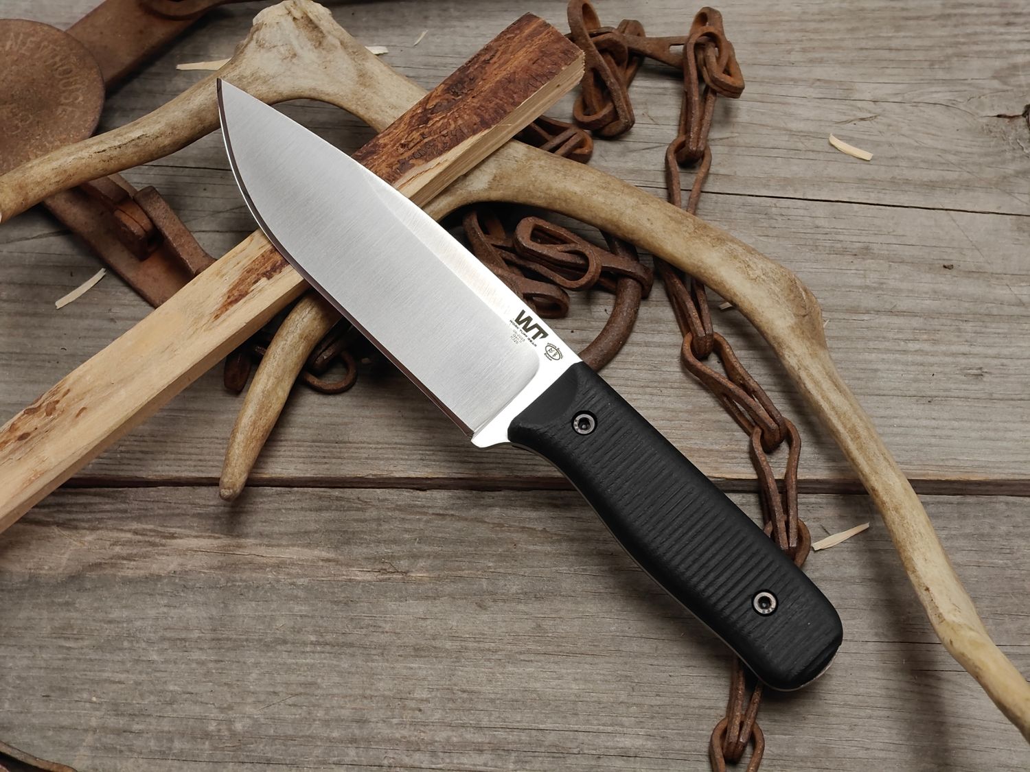 Work Tuff Gear Voyageur Gen 2 5.6" Fixed Blade / Black G10 / Satin Bohler K329