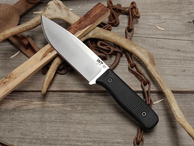 Work Tuff Gear Voyageur Gen 2 5.6" Fixed Blade / Black G10 / Satin Bohler K329