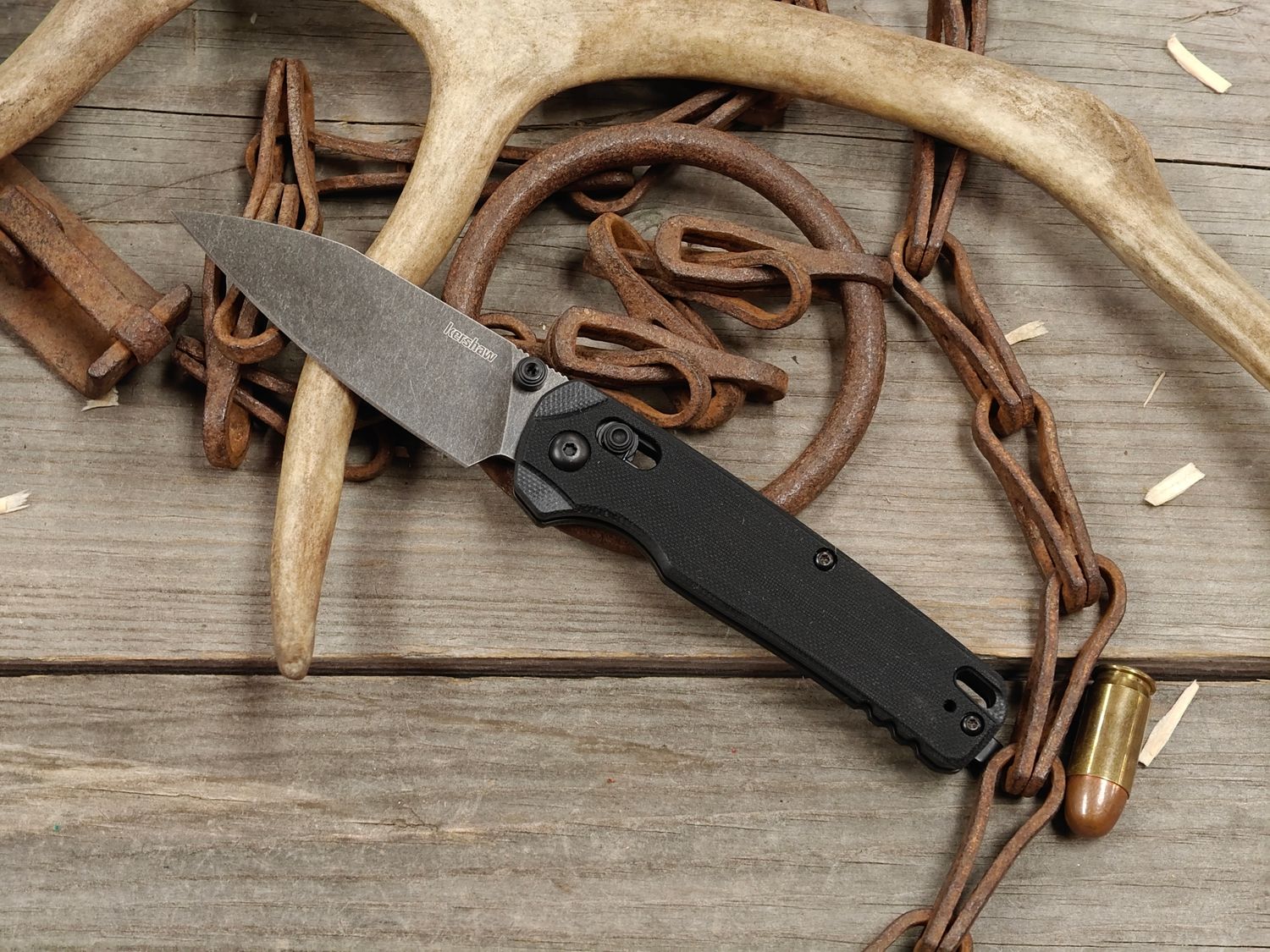 Kershaw Bel Air 3.1" DuraLock Folder / Black G10 / Black Stonewash MagnaCut