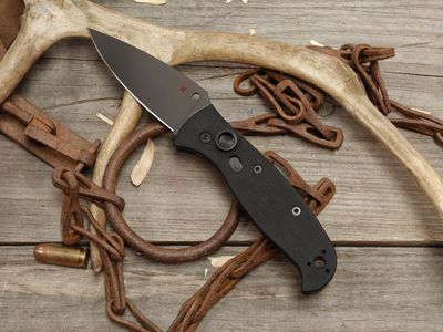 Spyderco Autonomy 2 3.5" S/E Automatic Folder / Black G10 / Black LC200N