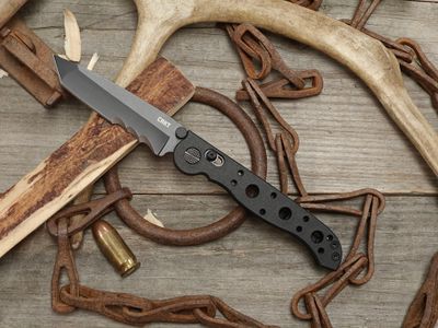 CRKT M16 3" T/P/S Crossbar Lock Folder / Black GFN / Black Stainless Steel