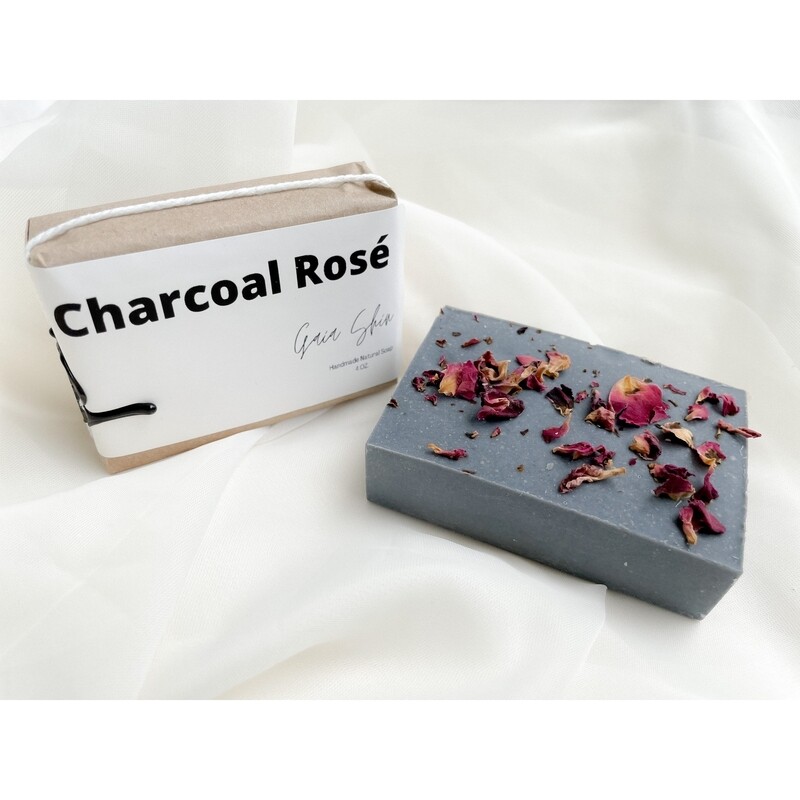 Charcoal Rosé Bar Soap