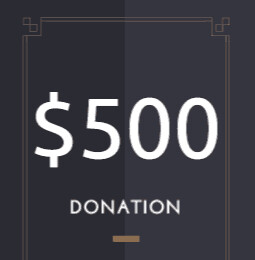 Donation Lv5 - $500 (Platinum Circle)
