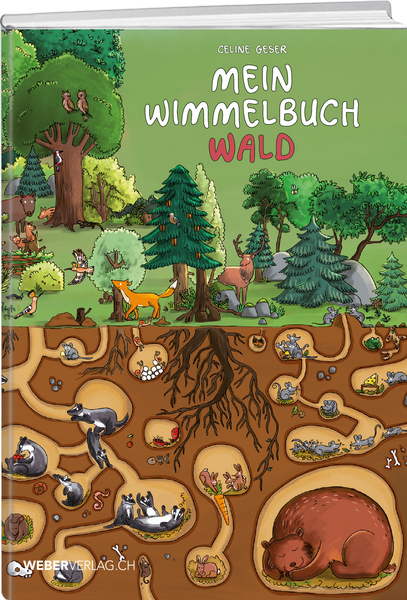 Mein Wimmelbuch Wald von Celine Geser