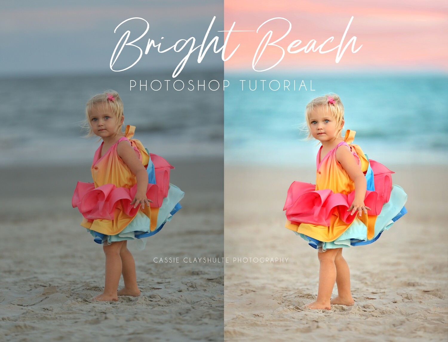 Bright Beach Photoshop Tutorial