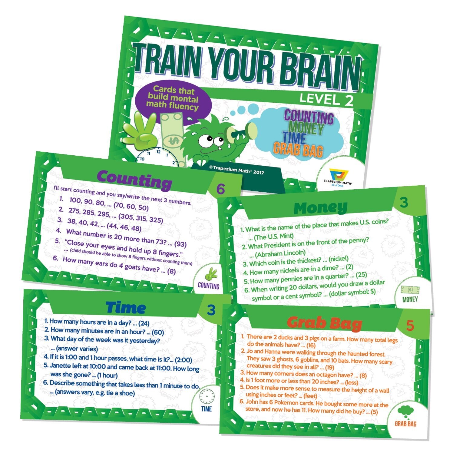 Train Your Brain - Green (Ages 7 and up)