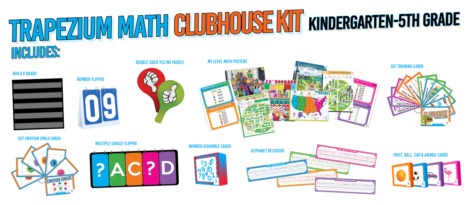 Trapezium Math Clubhouse Kit