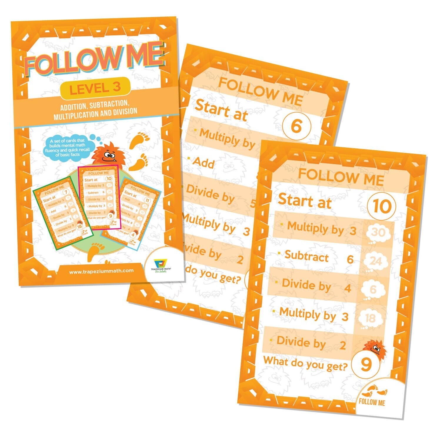 Follow Me Orange Level 3 (Ages 8 and up)