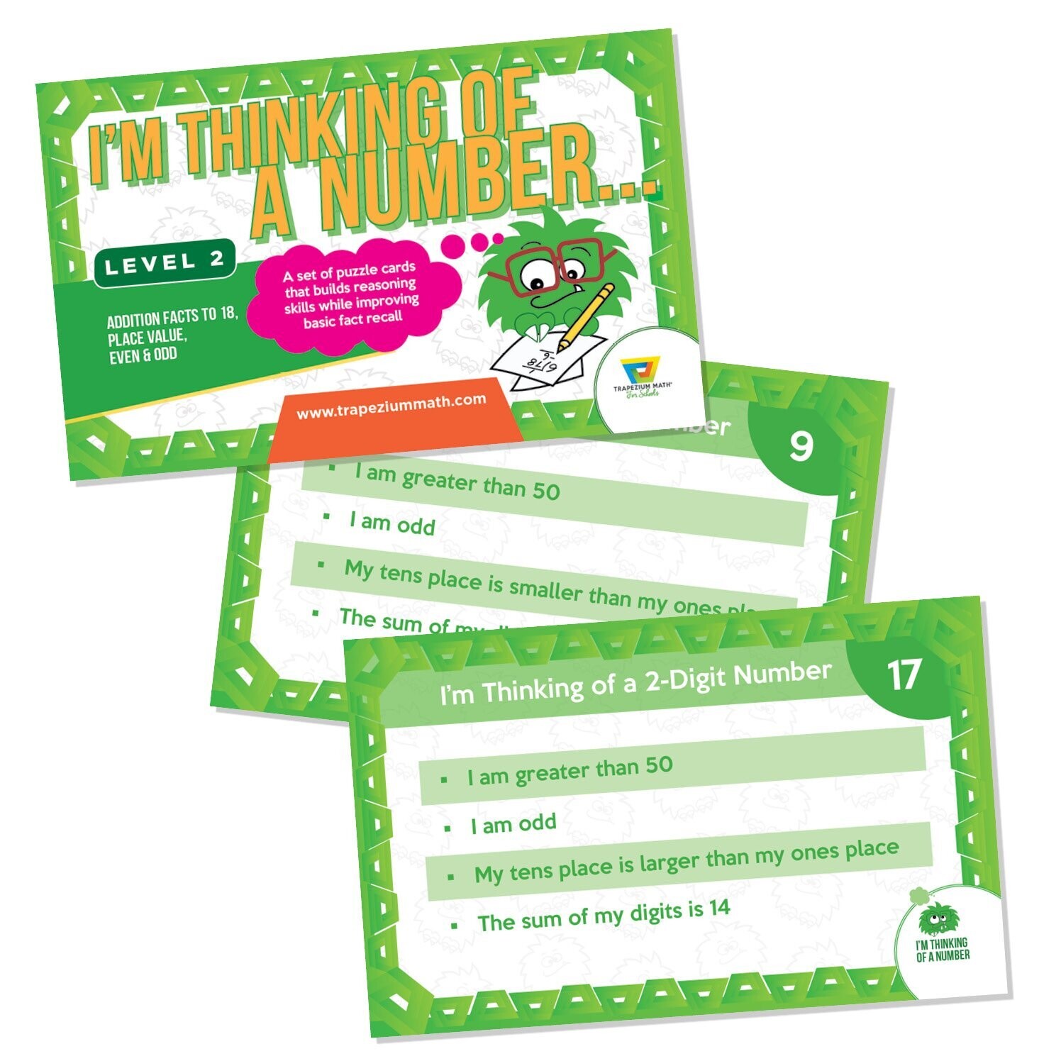 I'm Thinking of a Number Green Level 2 (Ages 7 and up)