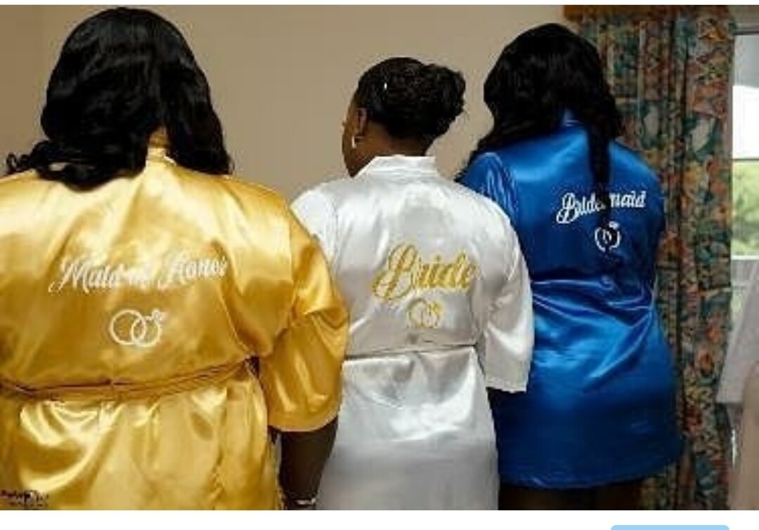 Bridal robes