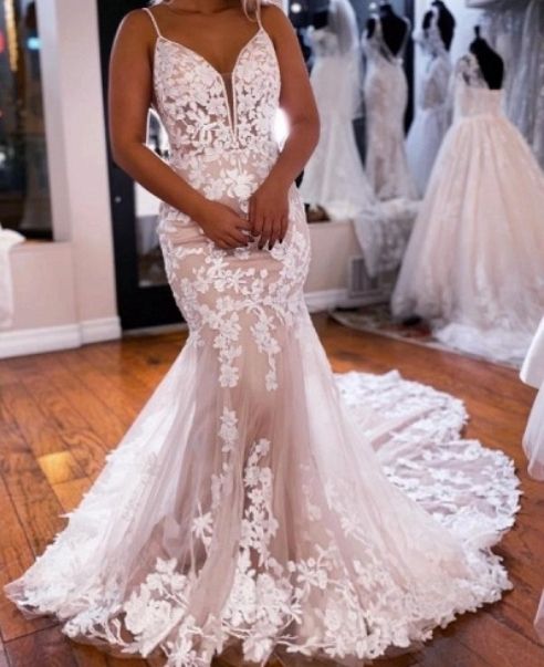 Spigatte mesh gown