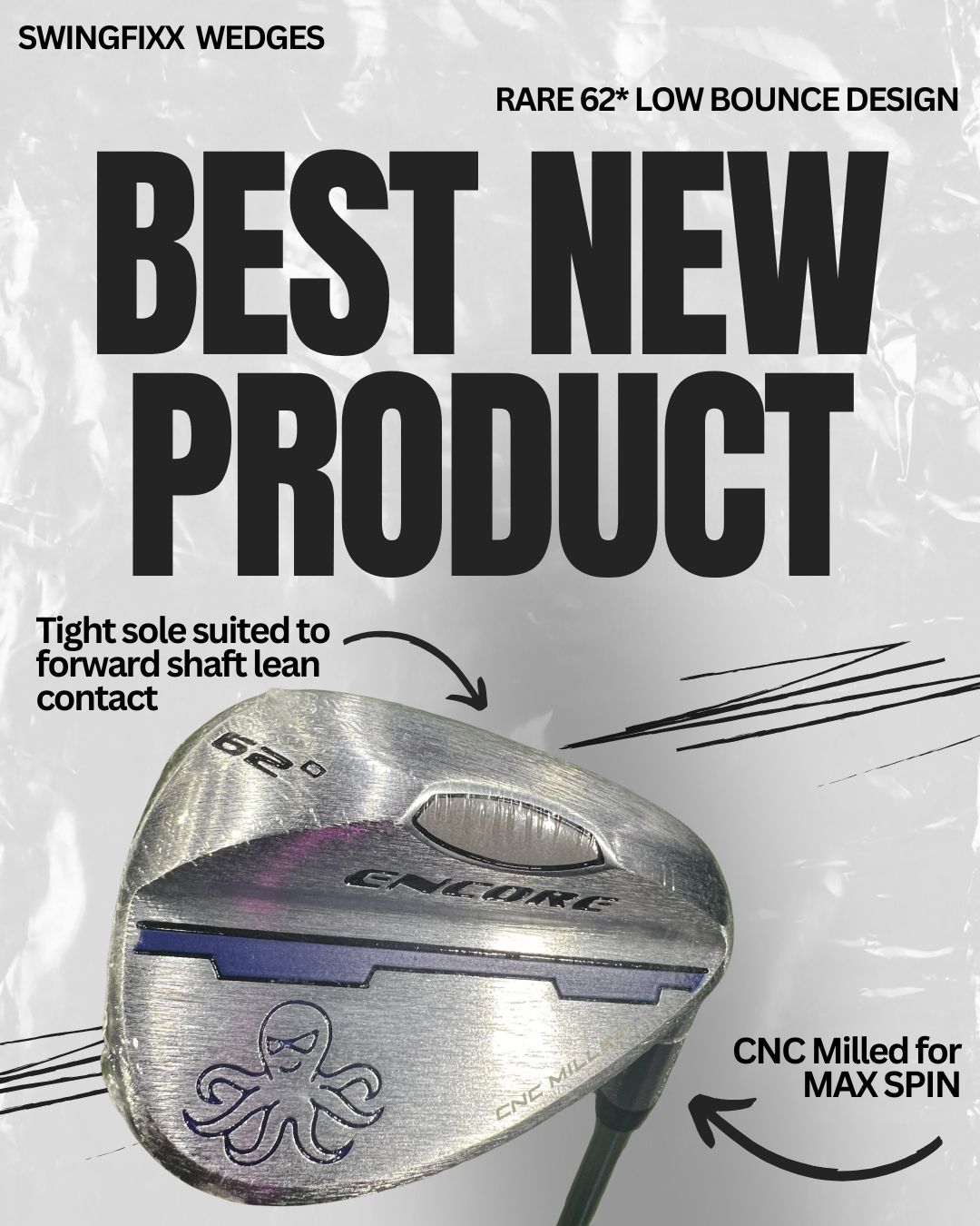 62* Encore Milled Wedge