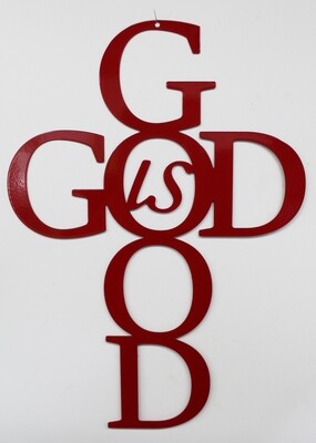 God is Good Metal Art