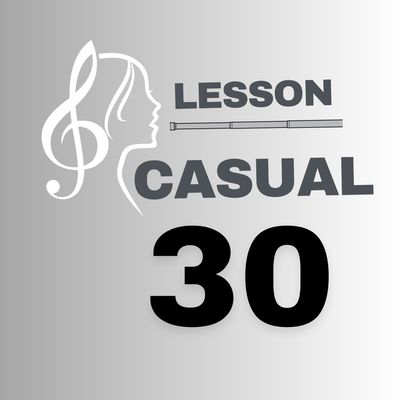 SINGING LESSON - CASUAL: 30 minutes