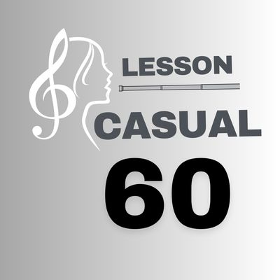 SINGING LESSON - CASUAL: 60 minutes