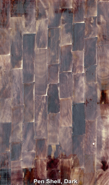 Veneer Sheet: Pen Shell, Dark
