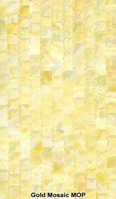 Veneer Sheet: Gold MOP Mosaic