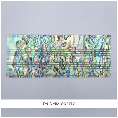 Straight Strips: Paua Abalone Ply
