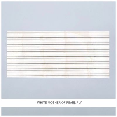 Straight Strips: White MOP Ply