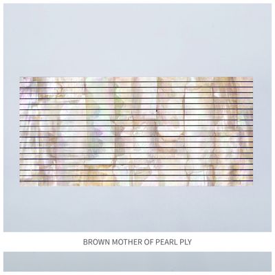 Straight Strips: Brown MOP Ply