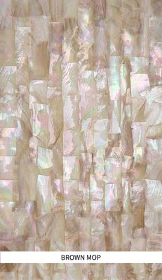 Veneer Sheet: Brown MOP Veneer Sheet: Brown MOP