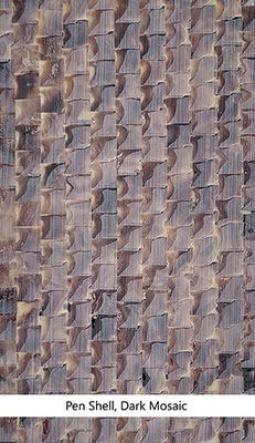 Veneer Sheet: Pen Shell, Dark Mosaic Veneer Sheet: Pen Shell, Dark Mosaic