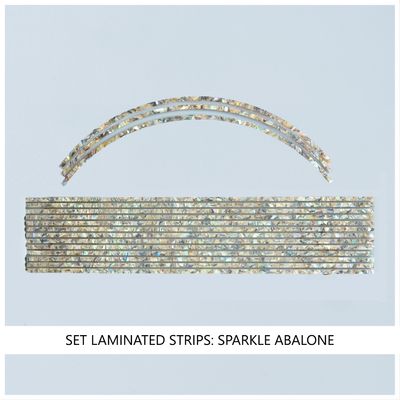 Laminated Strip Set: Sparkle Abalone