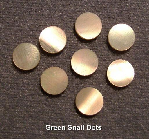 Dots: Green Sea Snail, .060" thickness