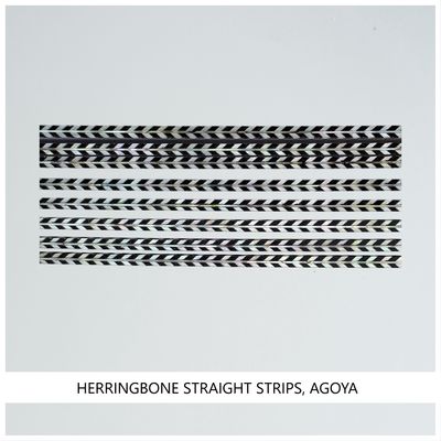 Herringbone Straight Strip: Agoya