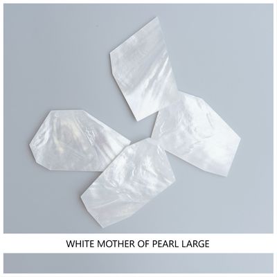 Blanks: White MOP Large