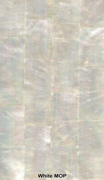 Shell Veneer Sheets: White MOP