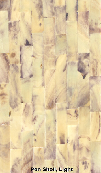 Veneer Sheet: Pen Shell Light Color