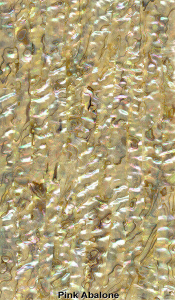 Veneer Sheet: Pink Abalone Light Color