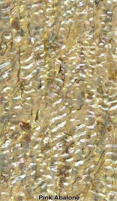 Veneer Sheet: Pink Abalone Light Color