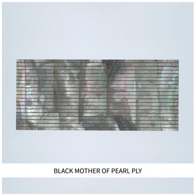Straight Strips: Black MOP Ply Straight Strips: Black MOP Ply