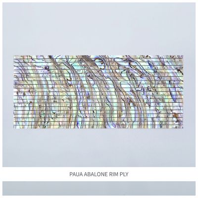 Straight Strips: Paua Abalone Rim Ply Straight Strips: Paua Abalone Rim Ply