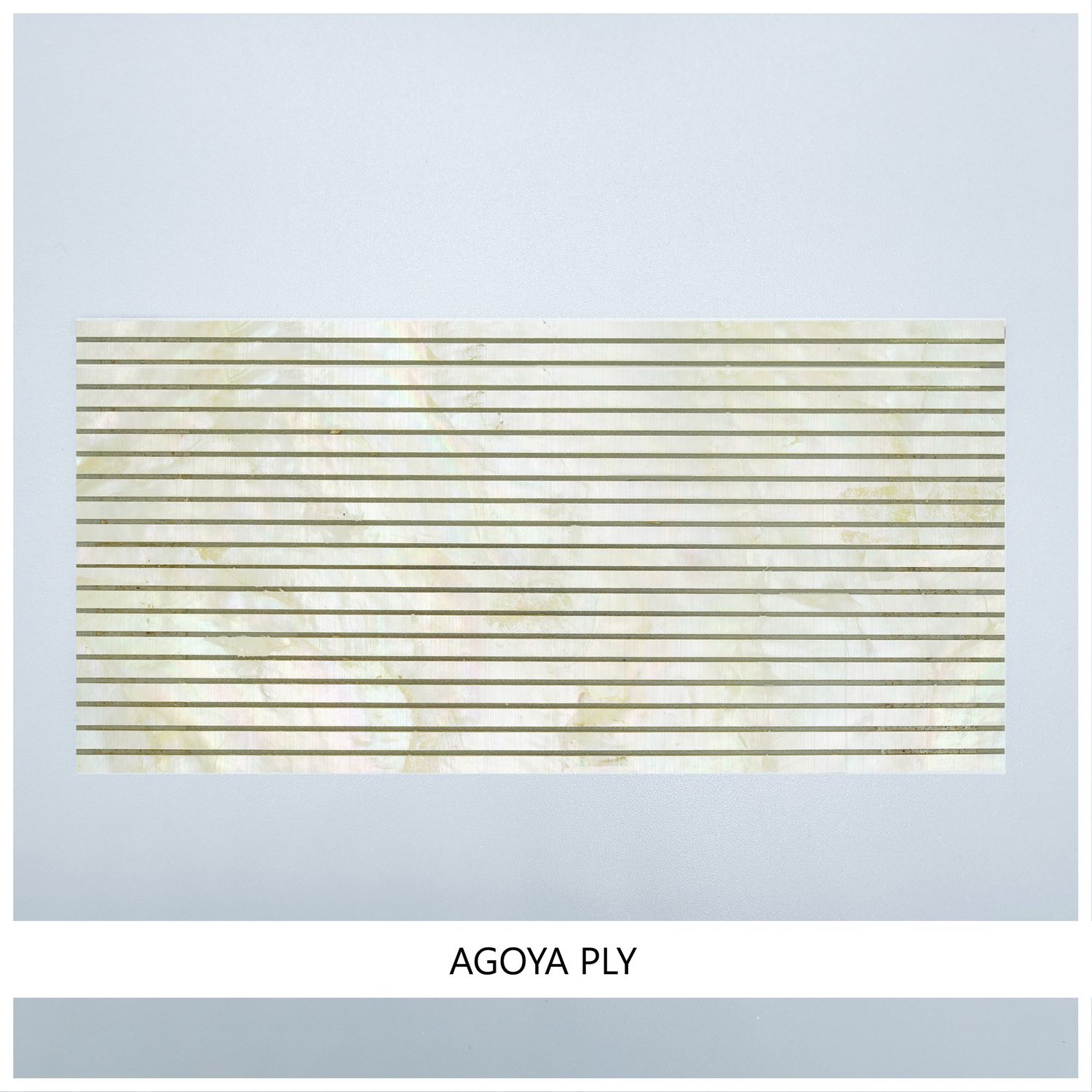 Straight Strips: Agoya Ply