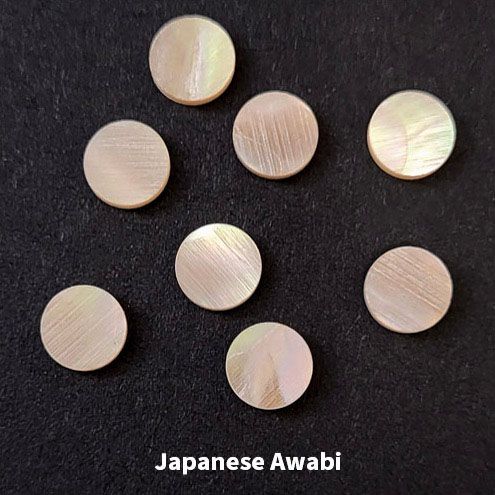 Dots, 0.050": Japanese Awabi Abalone