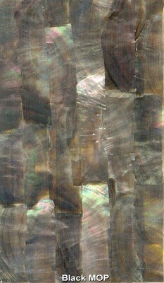 Veneer Ply Sheet: Black MOP