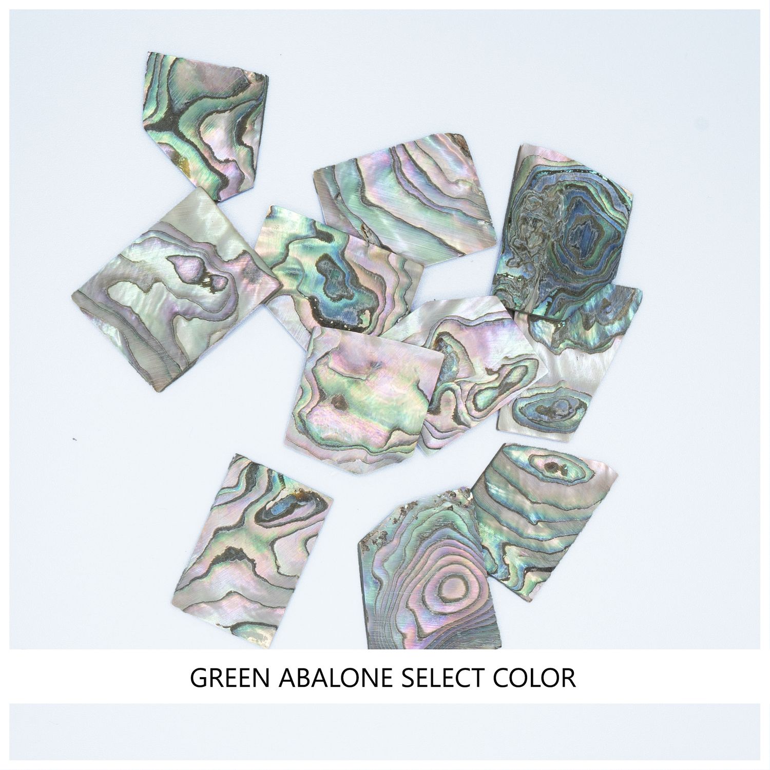 Blanks: Green Abalone Select Color