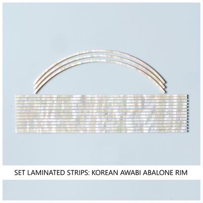 Laminated Strip Set: Korean Awabi Rim