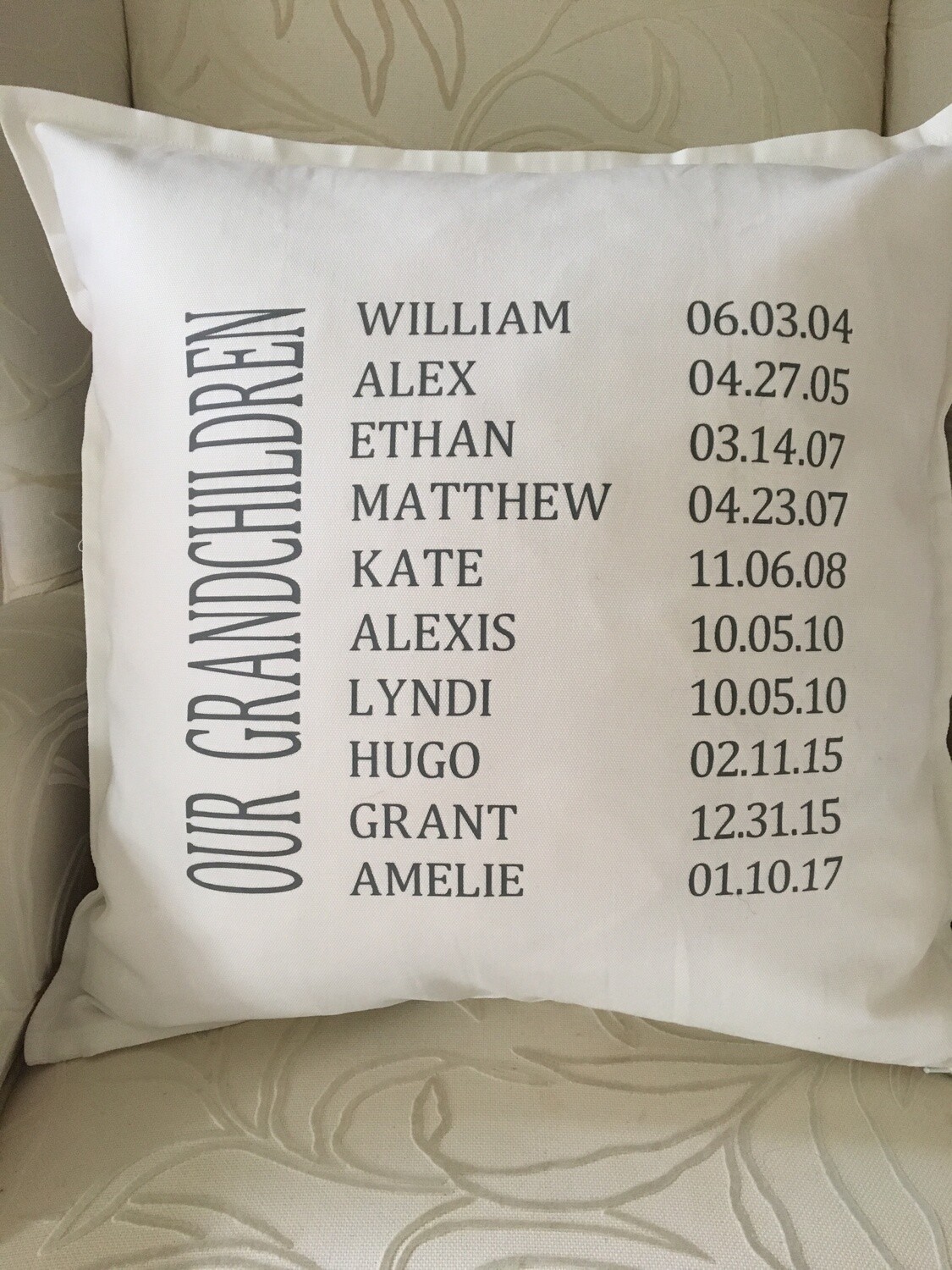 Grandchildren Pillow