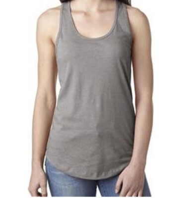 Ladies Next Level French Terry Racerback Tank Top