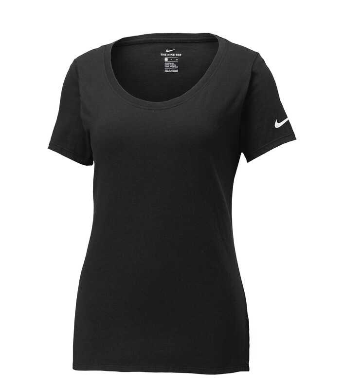 Nike Ladies Core Cotton Scoop Neck Tee