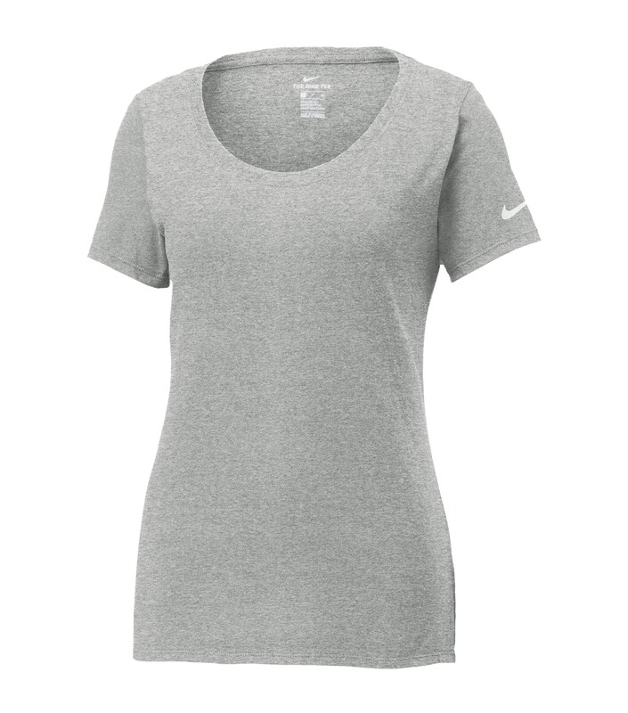 Nike Ladies Core Cotton Scoop Neck Tee