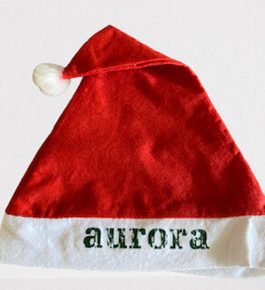Aurora Santa Hat