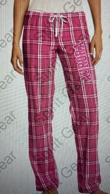 Women’s Pink Flannel Plaid Pant