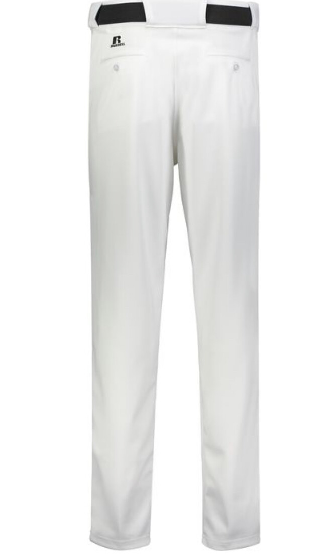 White Russell Change Up Baseball Pants - Adult & Youth