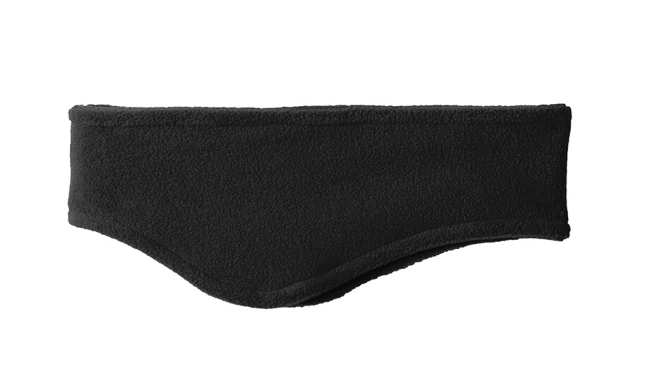 Black Stretch Fleece Embroidered Headband - REQUIRED IF YOU DO NOT ALREADY OWN